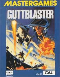 Box cover for Gutt Blaster on the Commodore 64.