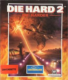 Box cover for Hard 2 - Die Harder, Die on the Commodore 64.