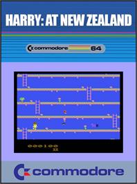 Box cover for Harry - At New Zealand on the Commodore 64.