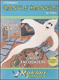 Box cover for Hassle Castle on the Commodore 64.