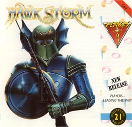 Box cover for Hawk Storm on the Commodore 64.