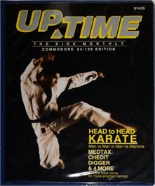 Box cover for Head To Head Karate on the Commodore 64.