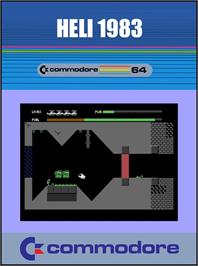 Box cover for Heli 1983 on the Commodore 64.
