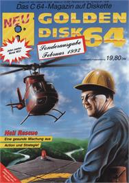 Box cover for Heli Rescue on the Commodore 64.