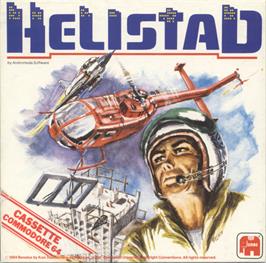 Box cover for Helistad on the Commodore 64.