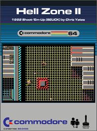 Box cover for Hell Zone 2 on the Commodore 64.