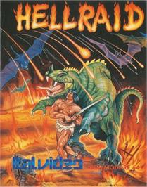 Box cover for Hellraid on the Commodore 64.
