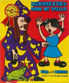 Box cover for Henrietta's Book Of Spells on the Commodore 64.