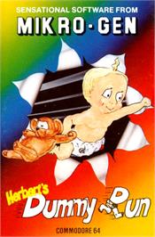 Box cover for Herbert's Dummy Run on the Commodore 64.