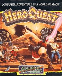 Box cover for Hero Quest on the Commodore 64.
