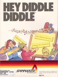 Box cover for Hey Diddle Diddle on the Commodore 64.