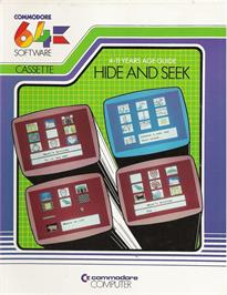 Box cover for Hide N Seek on the Commodore 64.