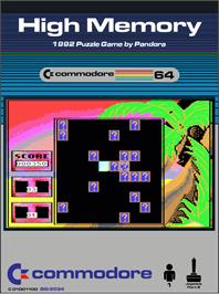 Box cover for High Memory on the Commodore 64.