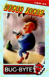 Box cover for Hocus Focus on the Commodore 64.