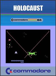 Box cover for Holocaust on the Commodore 64.