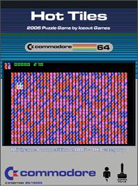 Box cover for Hot Tiles on the Commodore 64.