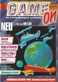 Box cover for Hover on the Commodore 64.