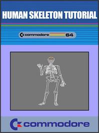 Box cover for Human Anatomy Series - Skeleton Bones Tutorial on the Commodore 64.