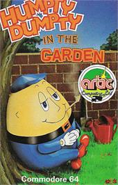 Box cover for Humpty Dumpty in the Garden on the Commodore 64.