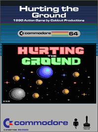 Box cover for Hurting The Ground on the Commodore 64.