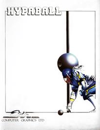 Box cover for Hypa-ball on the Commodore 64.