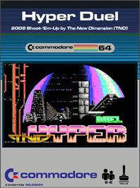 Box cover for Hyper Duel on the Commodore 64.