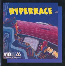 Box cover for Hyperrace on the Commodore 64.