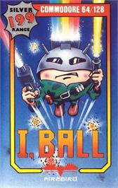 Box cover for I, Ball on the Commodore 64.