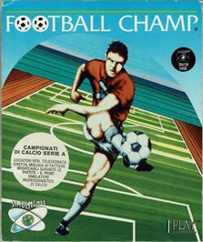 Box cover for I Play - Football Champ on the Commodore 64.