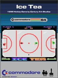 Box cover for Ice Tea on the Commodore 64.