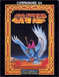 Box cover for Imhotep on the Commodore 64.