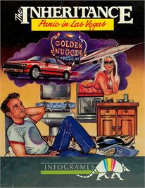 Box cover for Inheritance - Panic In Las Vegas, The on the Commodore 64.