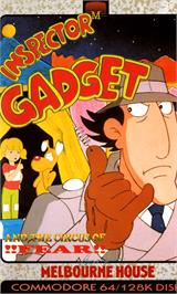 Box cover for Inspector Gadget and the Circus of Fear on the Commodore 64.