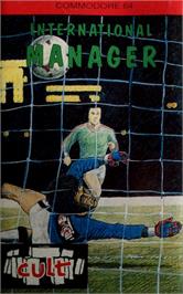 Box cover for International Manager on the Commodore 64.