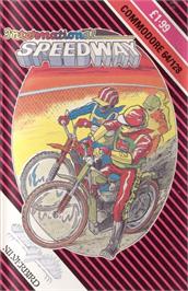 Box cover for International Speedway on the Commodore 64.