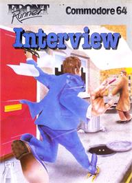 Box cover for Interview on the Commodore 64.