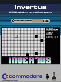 Box cover for Invertus on the Commodore 64.