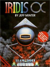 Box cover for Iridis Alpha on the Commodore 64.