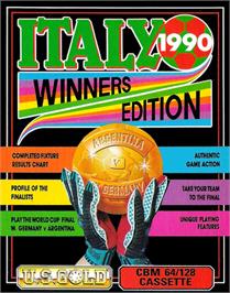 Box cover for Italy 1990 - Winners Edition on the Commodore 64.