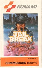 Box cover for Jail Break (Ahoy!) on the Commodore 64.