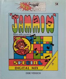 Box cover for Jammin' on the Commodore 64.