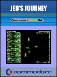 Box cover for Jed's Journey on the Commodore 64.
