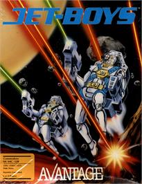 Box cover for Jet-boys on the Commodore 64.