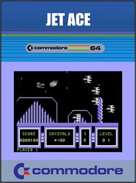 Box cover for Jet Ace on the Commodore 64.