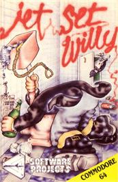 Box cover for Jet Set Willy on the Commodore 64.