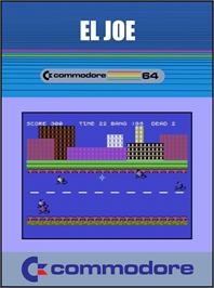 Box cover for Joe, El on the Commodore 64.