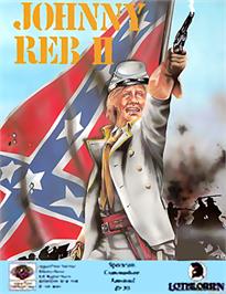Box cover for Johnny Reb 2 on the Commodore 64.