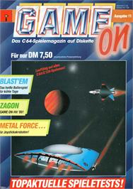 Box cover for Jumpin' Cubes on the Commodore 64.