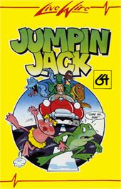 Box cover for Jumpin Jack on the Commodore 64.