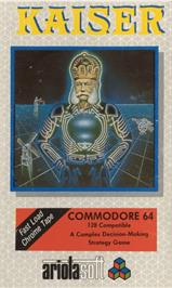 Box cover for Kaiser on the Commodore 64.